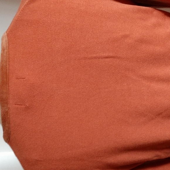 Copy VINTAGE SUEDE Trimmed Designer Sigrid Olsen Snap Closure Melon - Picture 5 of 12